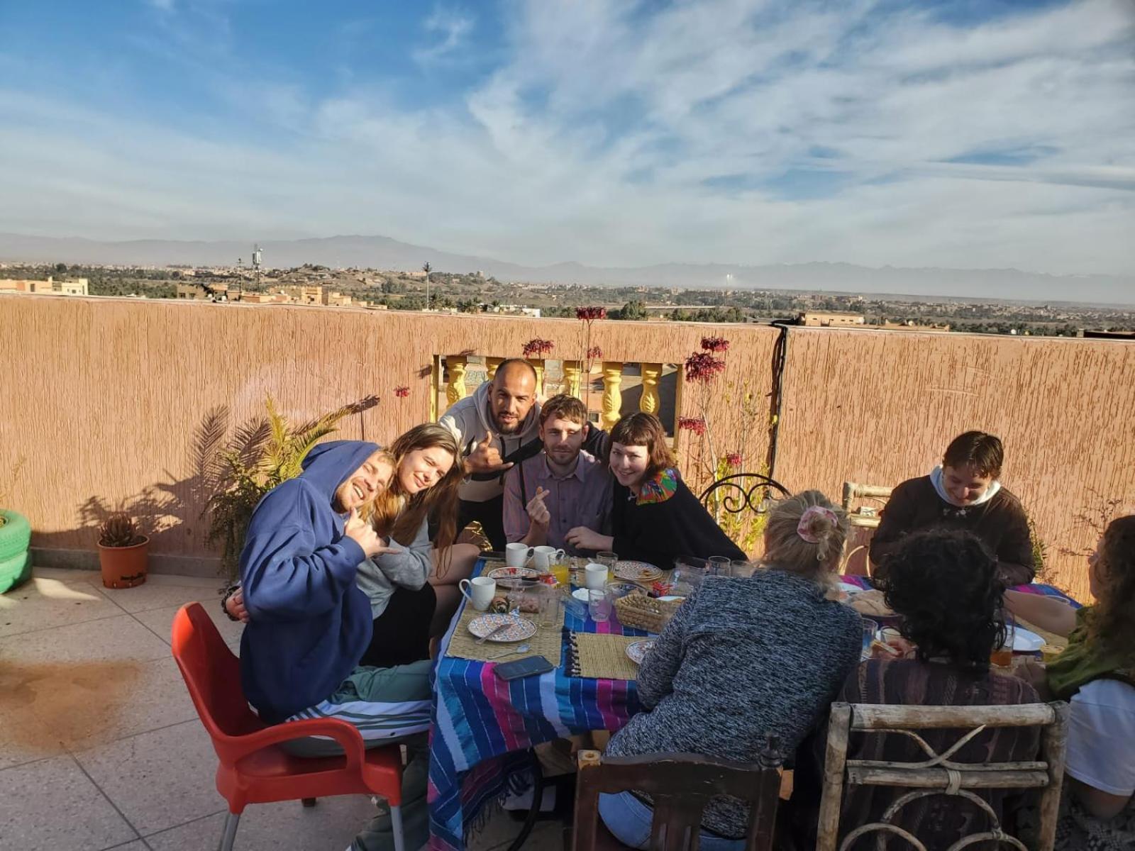Hostel Afgo Rooftop Ouarzazate Ngoại thất bức ảnh